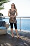 Digital Printing Large Size Tights Swimsuit with Printed Straps - 4