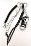 Sports Shoes Sneakers Charm Keychain Bag Ornament - 4