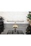 Elegance Divided Gold Cast Metal Footed Presentation Plate & Serving Plate Rectangular Plate 27 cm - 2