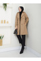 Double Breasted Lapel Waterproof Women's Trench Coat Rc3082 - 4