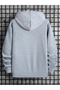 Men's Printed Hooded Sweatshirt - 2