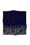 Navy Blue Twill Silk Scarf - 51776-0033 - 2