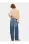 Larrie Gisela Wash Baggy Women's Denim Pants - 3