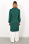 Crew neck two thread comfortable fit tunic plus size hijab clothing (k7191 long) - 3