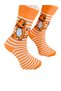 Unisex Special Series Happy Colorful Socks Charmender Orange Colorful Patterned Socks - 5