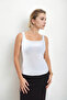 Zero Sleeve Thick Strap Blouse - 5