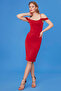 Sleeve Detailed I?p Strappy Lined Dress - 3