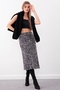 Self Patterned Skirt - 3