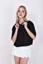 Buttoned Front Short Sleeve Shirt - 4