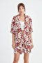 Casual Patterned Ethnic Jacket