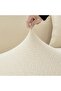 Jacquard Seat Cover for 3 People, Seat Cover 1 Pcs Cream Color - 2