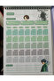 AOT Titana Attack Anime Planner مقاس A4 مقاس 40 ورقة - 2