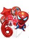Spiderman Spiderman Concept 6 Year Old Balloon Set Spiderman Spiderman Concept Birthday Set - 2