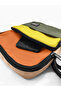 Colorful 5-Compartment Adjustable Cross Strap Waterproof Shoulder Bag (Khaki Yellow Orange Cream) - 3