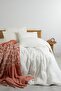 مجموعة كاملة من غطاء اللحاف المصنوع من القماش المسلين لشخصين | غطاء اللحاف، غطاء الوسادة، الشراشف المسطحة | - 2