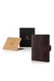 Verona Brown Zippered Genuine Leather Wallet Unisex Rfid Protect Coin Pocket Men Women - 5