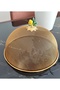 30 cm Luxury Gold Steel Mesh Wire Fan Cover with Lemon Top - 3