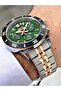 Functions Active 5 Atm Waterproof Steel Band Men Wrist Watch 2103 - 2