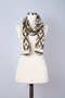 V Patterned Knitwear Scarf - 2