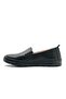 50728 Zn Leather Comfort Casual Women's Shoes Black - 4
