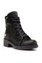4430 Genuine Leather Daily Women's Boots-Black Nubuck