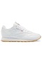 Classic Leather Gy0954 Rubber Sole Unisex Casual Shoes White - 3