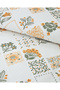 Vintage Argyle Cotton King Size Duvet Cover Set Green-Yellow 240X220 - 4