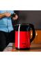 1.8 L Double Layer Electric Kettle-  360-Degrees Rotation| 1500 W, Black and Red Color| - 5