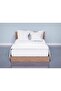 120x200 Double Bed Size Bonnell Spring Mattress Jacquard Fabric for Pressure Relief Mattress-White - 5