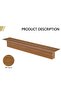 Ultra-Desgined Conference Table for Office, Meeting Table, Room Table-Natural Dijon Walnut, 600CM - 2