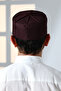 Domed Molded Prayer Skullcap Purple - 7