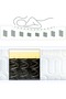120x200 Double Bed Size Bonnell Spring Mattress Jacquard Fabric for Pressure Relief Mattress-White - 2