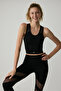Lissa Women's Tulle Detailed Black Undershirt
