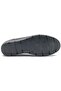 59016 Zn Leather Wedge Heel Comfort Casual Women's Shoes Black - 6