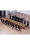 Ultra-Desgined Conference Table for Office, Meeting Table, Room Table-Natural Dijon Walnut, 600CM