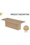 Newly Designed Conference Meeting Table for Office, Meeting, Conference Room-Coco Bolo, 240) CM - 2