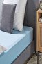قطعتين ملاءة سرير مفردة من القطن العادي مقاس 80 × 200 × 30 سم من القطن الممشط المرن - 3
