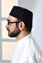 طقم صلاة مطرز بتصميم عثماني أسود - 7