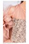 Girl's Dress with pom pom sleeves - 3
