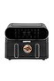 Digital Air Fryer- 11 L Capacity with 5.5 L Dual Baskets with Separator - 8