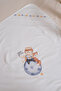 Baby Boy Little Prince Printed 100% Cotton Blanket 85X90 cm Double Layer - 3