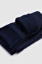 Dark Navy Blue Girl's Full Raised Side Panel Feather Nova Leggings - 4