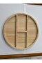 Wooden Spruce Efsun Presentation/Snack Plate