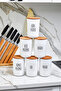 900ml Acrylic Jar, Vacuum Lid Lable Storage Container - 5