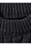 Men's Regular Fit Braided Crew Neck Knitwear Sweater - 2