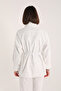 White Sequin Denim Jacket 32-3419 - 5