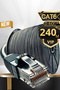 M108Xf 240 Meter Internet Cable/Ftp0.60Mm Cat6 Anti-Interference Double Layer Shielded/Indoor Outdoor Uv Protected