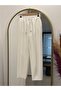Asian Carrot Leg Trousers-Mt1444 White