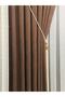 Island Backdrop Holder Brown Single Wing 1/3 Close Pleat - Luxury Background Curtain Suitable for Any Room - 2