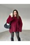Soft Textured Burgundy Sweater